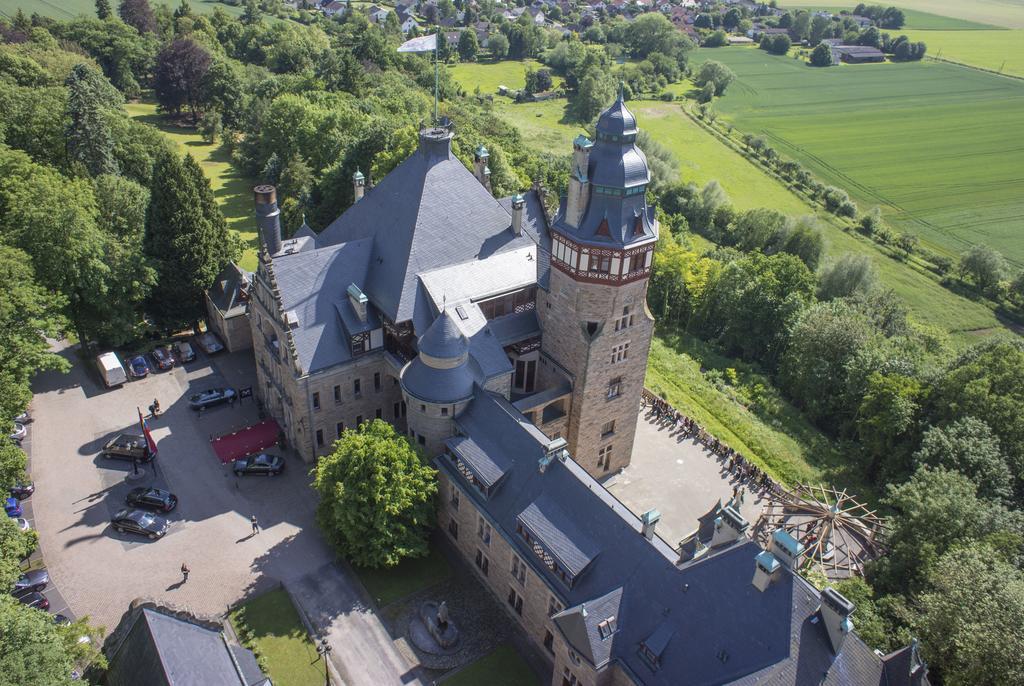 Schloss Hotel Wolfsbrunnen Schwebda Bagian luar foto