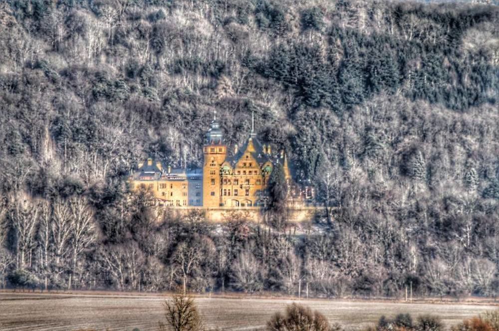 Schloss Hotel Wolfsbrunnen Schwebda Bagian luar foto