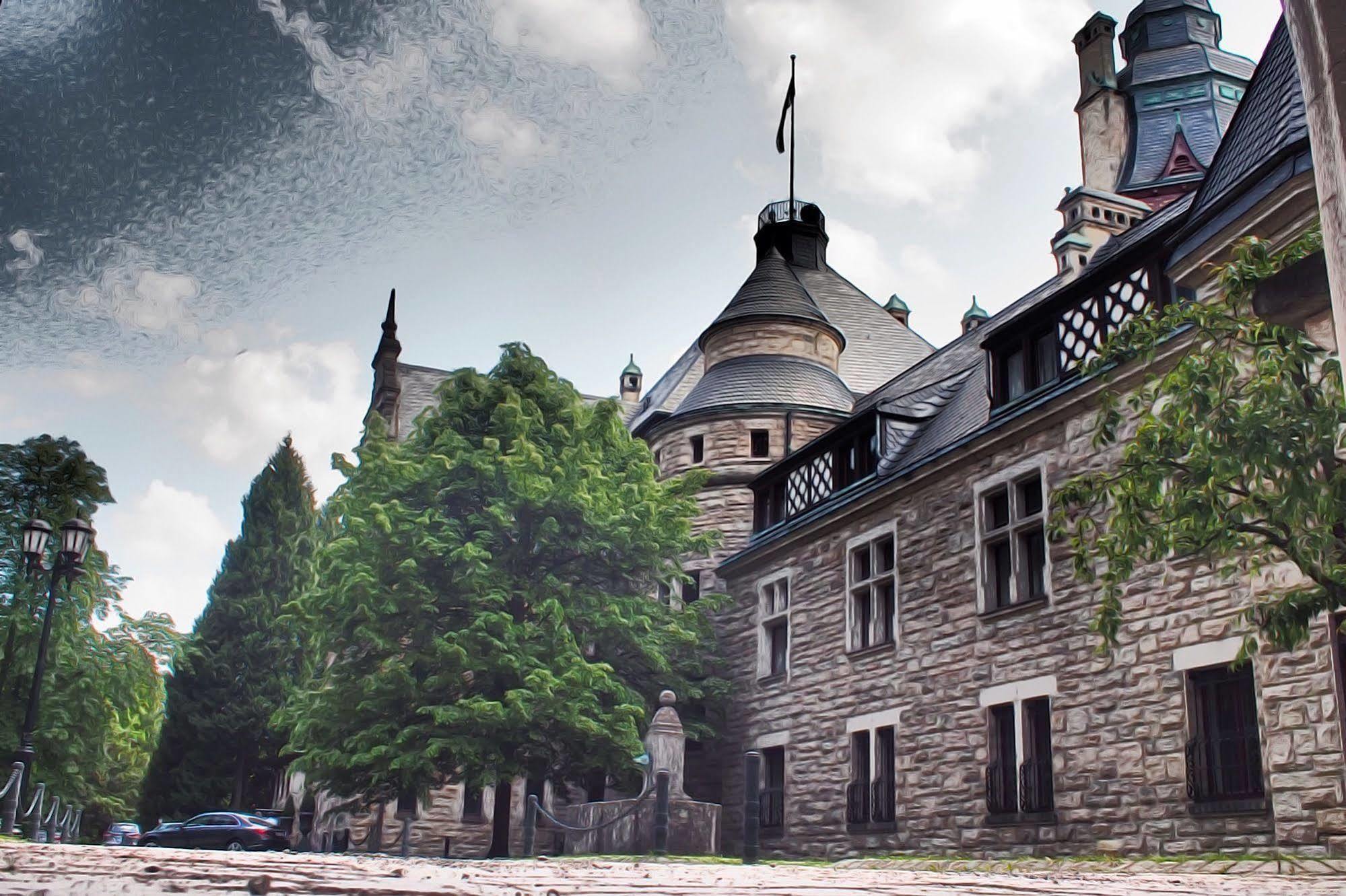 Schloss Hotel Wolfsbrunnen Schwebda Bagian luar foto