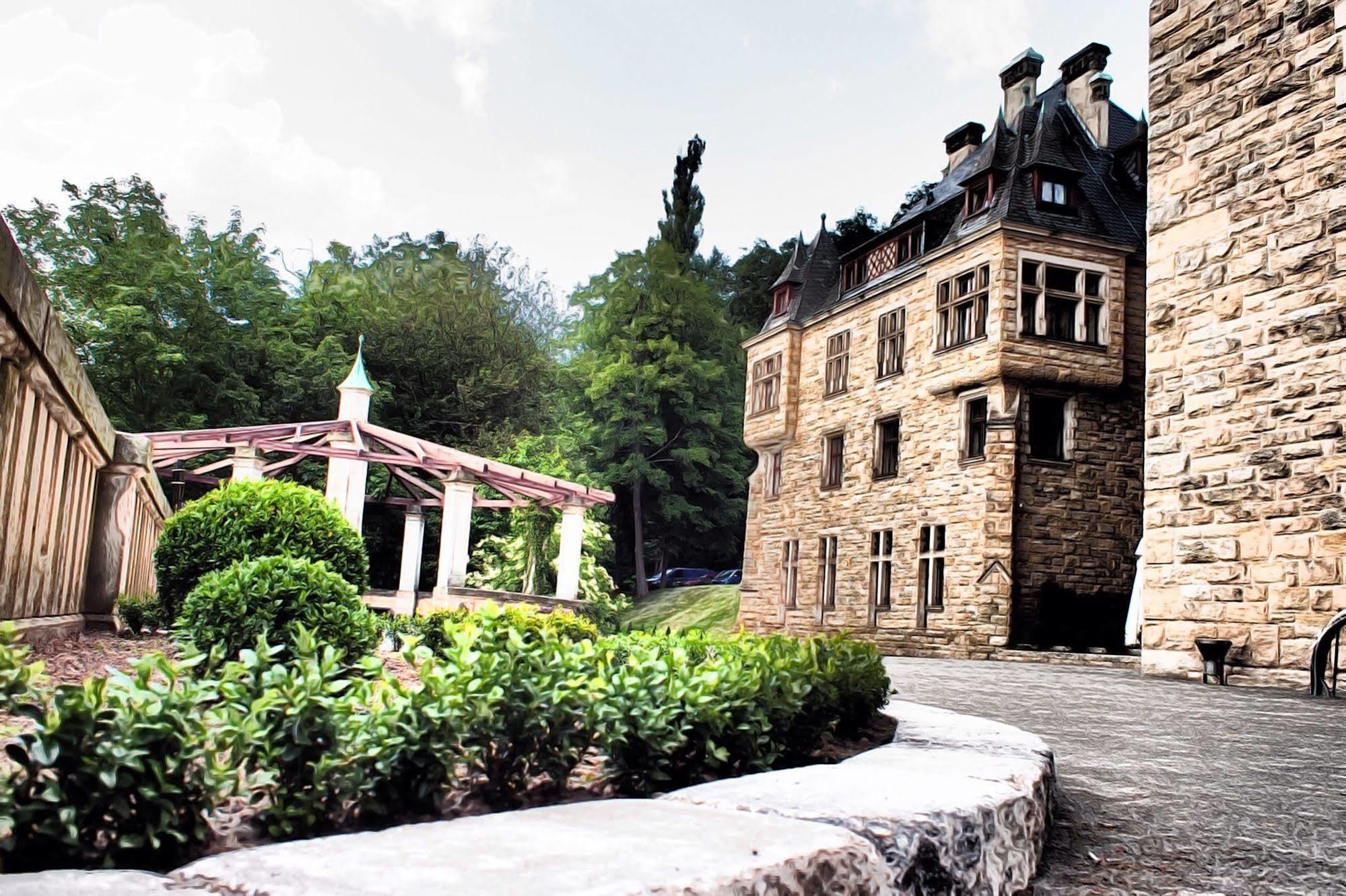 Schloss Hotel Wolfsbrunnen Schwebda Bagian luar foto