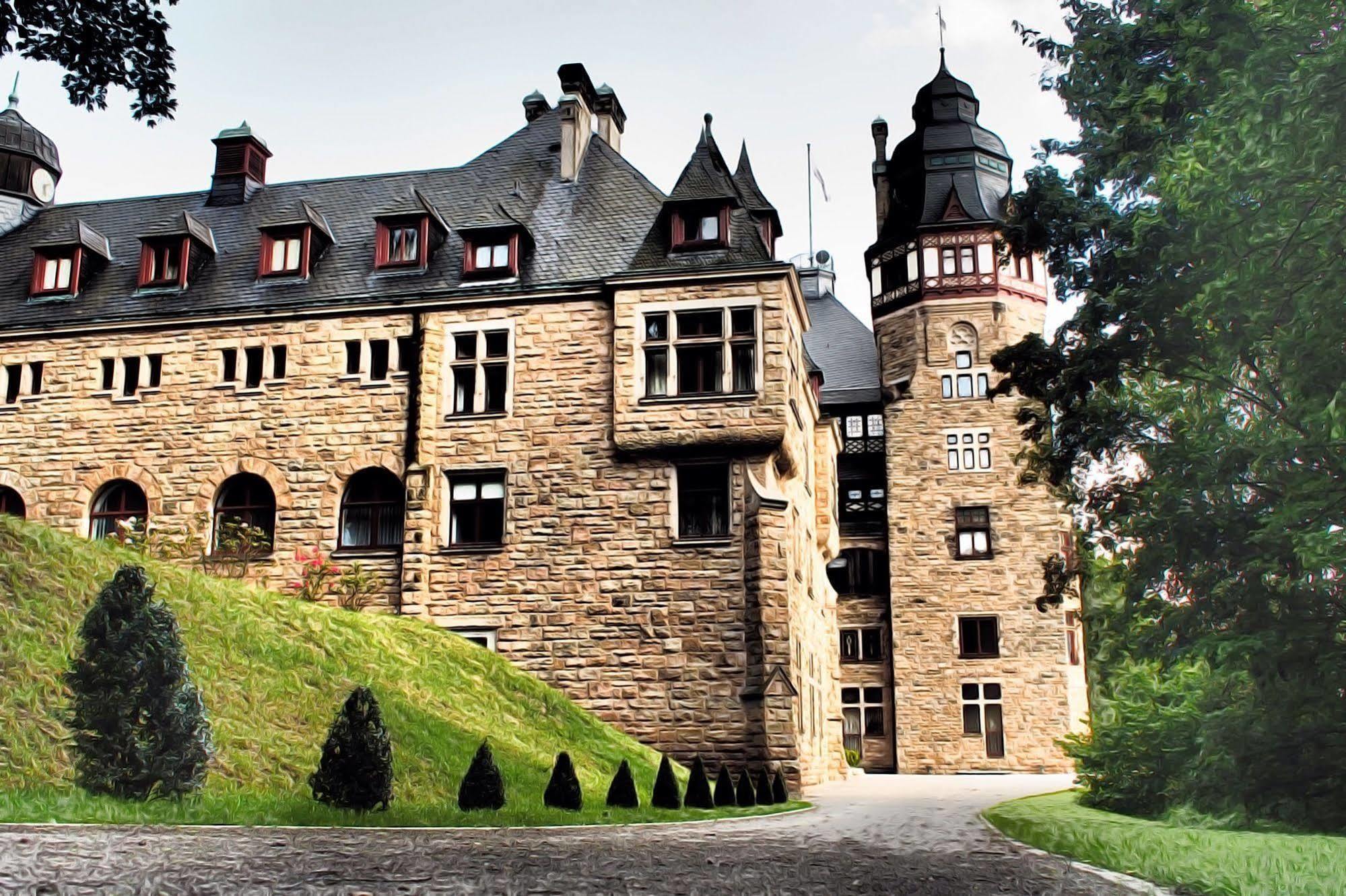 Schloss Hotel Wolfsbrunnen Schwebda Bagian luar foto