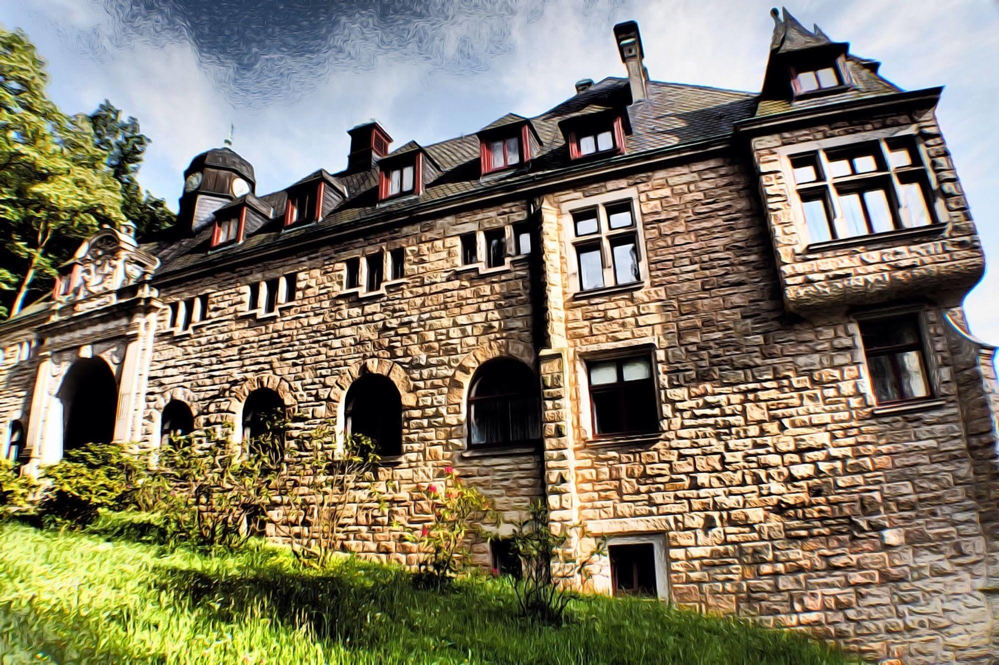 Schloss Hotel Wolfsbrunnen Schwebda Bagian luar foto